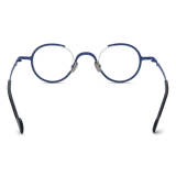 Titanium Eyeglasses LE0596_Frosted Blue - Pink