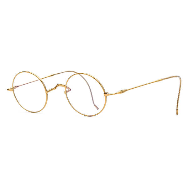 Titanium Eyeglasses LE0589_Gold