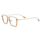 Titanium Eyeglasses LE0586_Gold
