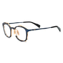 Titanium Eyeglasses LE0592_Blue - Gold