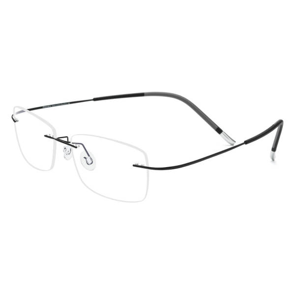 Titanium Rimless Eyeglasses LE0640_Black