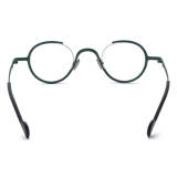 Titanium Eyeglasses LE0596_Frosted Red - Green