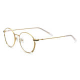 Titanium Eyeglasses LE0584_Gold