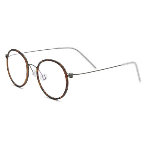 Acetate & Titanium Eyeglasses LE0532_Tortoise