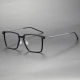 Titanium & Nylon Eyeglasses LE0128_Gloss Black & Gunmetal