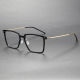 Titanium & Nylon Eyeglasses LE0128_Bright Black & Gold