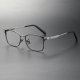 Titanium Eyeglasses LE0270_Black & Silver