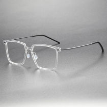 Titanium & Nylon Eyeglasses LE0128_Clear