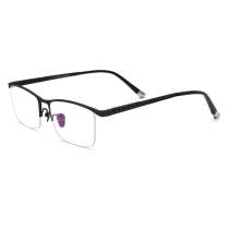 Pure Titanium Eyeglasses LE0515_Black Pure Titanium Eyeglasses LE0515_Black