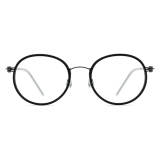 Acetate & Titanium Eyeglasses LE0532_Black