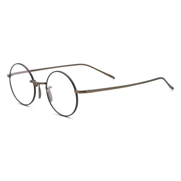 Titanium Eyeglasses LE0583_Brown