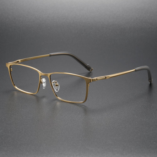 Titanium Eyeglasses LE0159_Gold