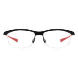 Sport Eyeglasses LE0531_Black - Red