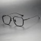 Acetate & Titanium Eyeglasses LE0348_Black