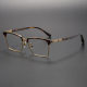 Acetate & Titanium Eyeglasses LE0345_Tortoise & Gold