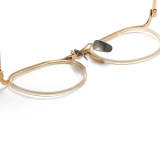 Titanium Eyeglasses LE0321_Clear & Gold