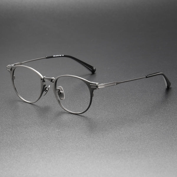 Titanium Eyeglasses LE0313_Gunmetal