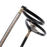 Acetate Eyeglasses LE0344_Black & Gold