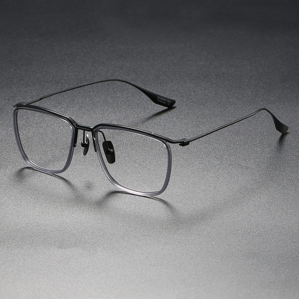Titanium Eyeglasses LE0318_Gunmetal & Gray