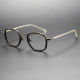 Acetate & Titanium Eyeglasses LE0333_Tortoise & Bronze