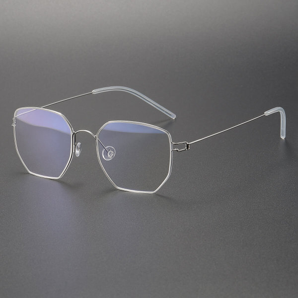Titanium Eyeglasses LE0327_Silver