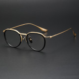Titanium Eyeglasses LE0321_Black & Gold