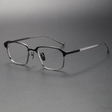 Titanium Eyeglasses LE0311_Black & Silver