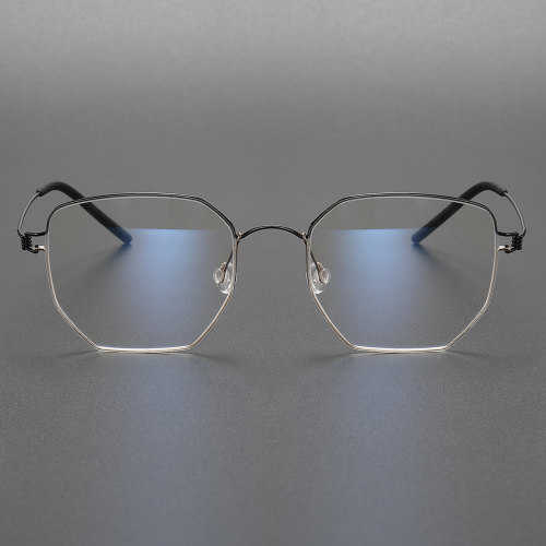 Titanium Eyeglasses LE0327_Black & Gold