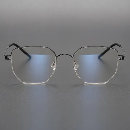 Titanium Eyeglasses LE0327_Black & Gold
