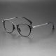 Titanium Eyeglasses LE0313_Black & Silver