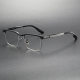 Titanium Eyeglasses LE0323_Black & Silver