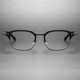 Titanium Eyeglasses LE0299_Gunmetal & Black