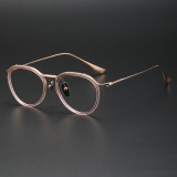 Titanium Eyeglasses LE0321_Pink & Rose Gold
