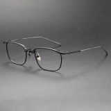 Titanium Eyeglasses LE0268_Gunmetal & Black