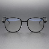 Titanium & TR Eyeglasses LE0255_Black