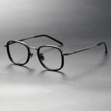 Titanium Eyeglasses LE0269_Black & Bronze