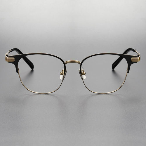 Titanium Eyeglasses LE0272_Black & Gold