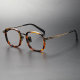 Acetate & Titanium Eyeglasses LE0273_Tortoise & Bronze