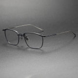 Titanium Eyeglasses LE0268_Gunmetal & Blue