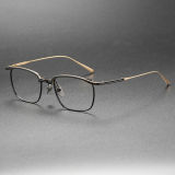 Titanium Eyeglasses LE0268_Black & Gold