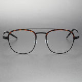 Titanium & TR Eyeglasses LE0260_Tortoise & Black