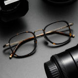 Titanium Eyeglasses LE0269_Tortoise & Bronze