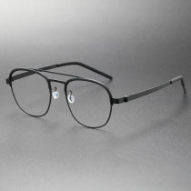 Titanium & TR Eyeglasses LE0260_Black