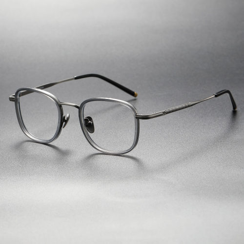 Titanium Eyeglasses LE0269_Gunmetal & Gray