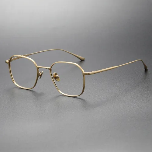 titanium Eyeglasses LE0288_Gold