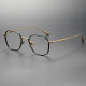 titanium Eyeglasses LE0288_Black & Gold