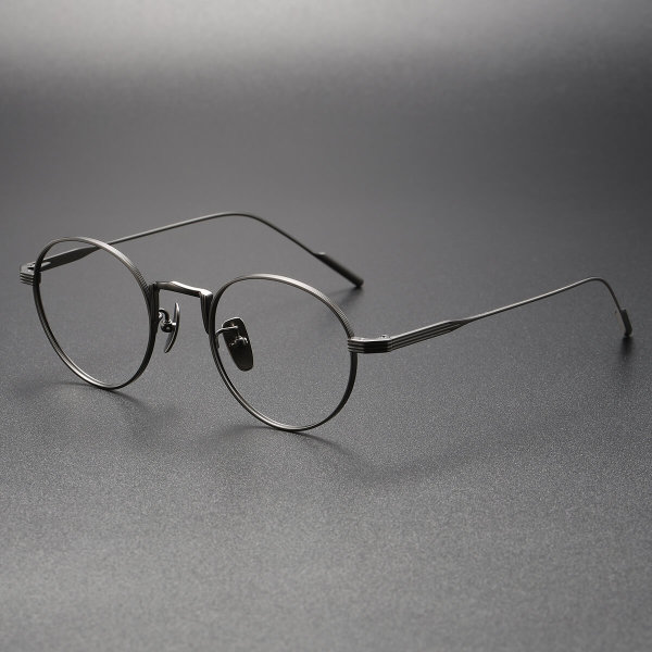 Titanium Eyeglasses LE0145_Gunmetal