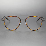 Titanium & TR Eyeglasses LE0251_Gunmetal & Tortoise
