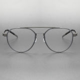 Titanium & TR Eyeglasses LE0251_Gunmetal & Gray