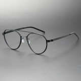 Titanium & TR Eyeglasses LE0251_Black